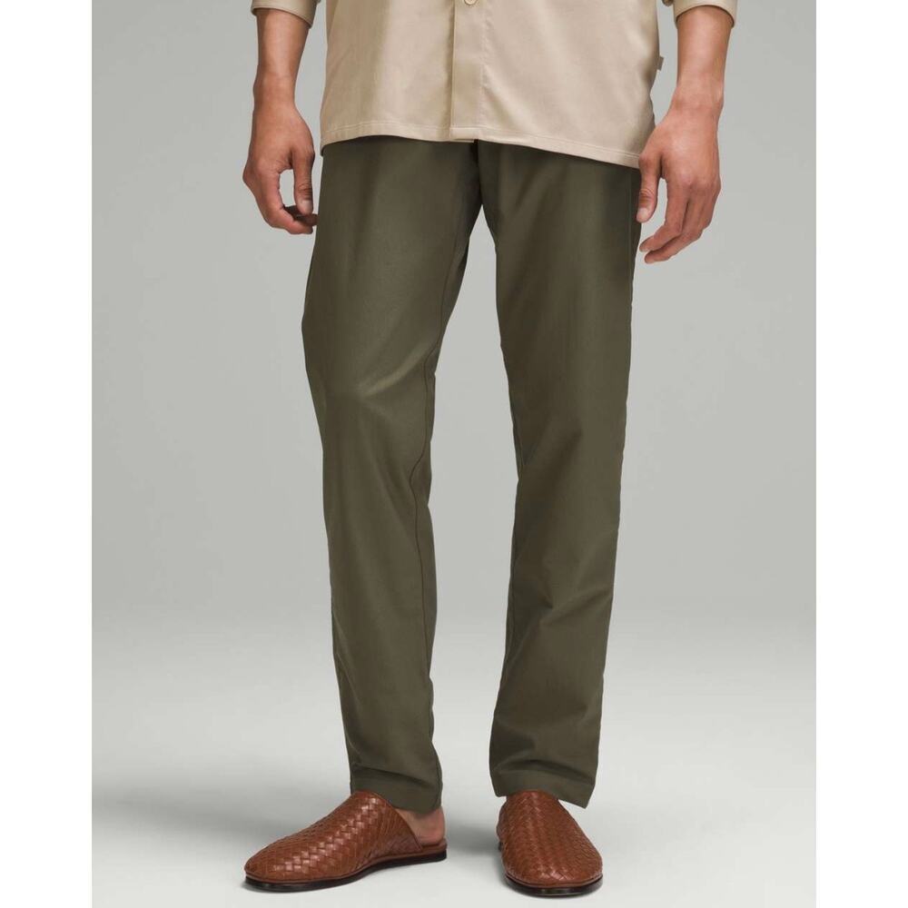 Lululemon ABC Classic Fit Trouser Pants 29" Smooth Twill Army Green Size 29